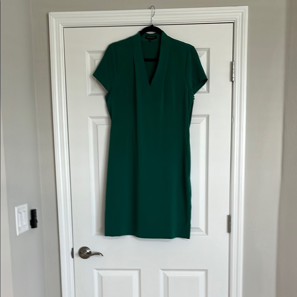 Banana Republic Emerald Green Mini Dress